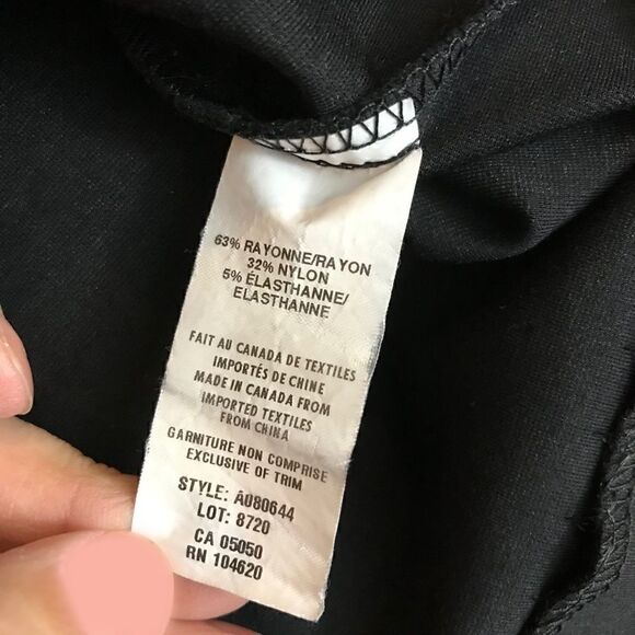 𝅺black Cowl Neck Semi Fitted Dress - Picture 9 of 10